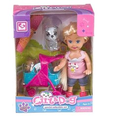 Кукла Гратвест Cute Girl, прогулка с домашними питомцами (Д78528)