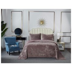 Покрывало с наволочками Sofi de Marko Патрисия Пепел Роза 160х220