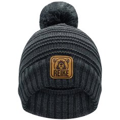 Шапка бини Reike размер 56, серый