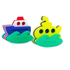 Игрушка для ванной ElBascoToys Кораблик и Подводная лодка (03-004) голубой