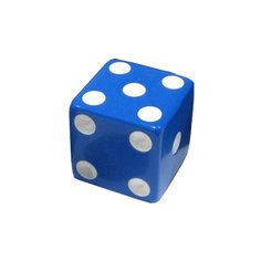 Кубики Partida 12 мм синий