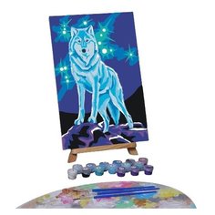 Картина по номерам на холсте с подрамником "Волк" 20*30 см 5222613 Школа талантов