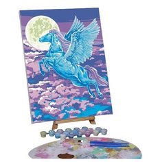 Картина по номерам на холсте с подрамником "Пегас в свете луны", 40*30 см 5222604 Школа талантов