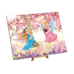 Картина по номерам на холсте с подрамником "Ангелочки" 40*50 см 5005790 Школа талантов