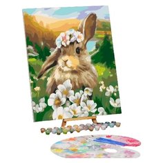 Картина по номерам на холсте с подрамником "Заяц" 40*50 см 5248146 Школа талантов