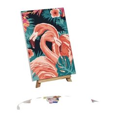 Картина по номерам на холсте "Фламинго", 30*20 см 5177160 Школа талантов