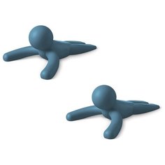 Набор из 2 дверных стопперов Umbra Buddy синий