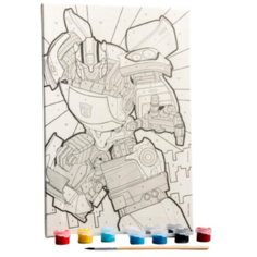 Роспись по холсту 20х30 "Бамблби", Transformers 5199057 Hasbro