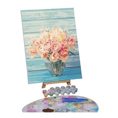 Картина по номерам на холсте с подрамником "Нежный букет", 40*30 см 5222594 Школа талантов