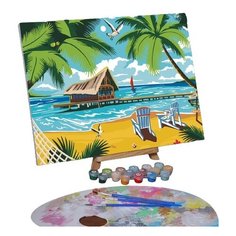 Картина по номерам на холсте с подрамником "Романтика острова", 40*30 см 5222611 Школа талантов