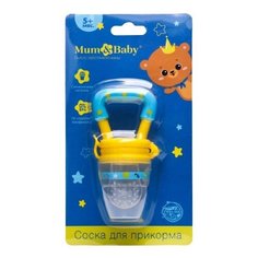 Соска для прикорма с силиконовой сеточкой "Мишка принц" 4982288 Mum&Baby