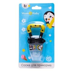 Соска для прикорма с силиконовой сеточкой "Пингвин" 4982292 Mum&Baby