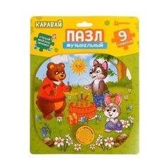 Пазл с музыкальным чипом "Каравай" 5066339 Puzzle Time
