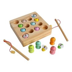 Игрушка развивающая рыбалка "Рыбки + пчёлки" 16х16х4 см 5096155 Сима ленд
