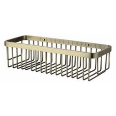 Полка настенная прямоугольная KAISER 310*120*80 Bronze/латунь (KH-5041)