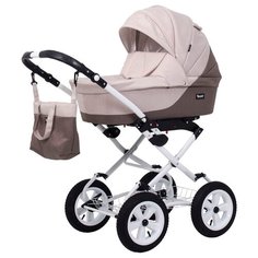 Коляска SIENA Classic (BartPlast) 02 коричневый-бежевый РАНТ