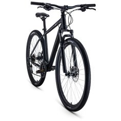 Велосипед 29" Forward Apache 29 3.0 disc AL чёрный матовый 20-21 г рама 21" RBKW1M69Q027