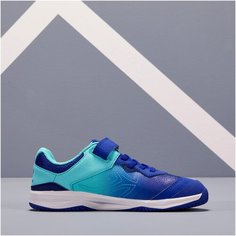 Кроссовки для тенниса детские TS 160 бирюзово-синие ARTENGO Х Декатлон EU34 Decathlon