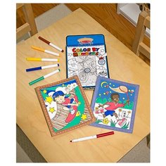 Творчество Раскрась по цифрам (голубой н-р) (5378) Melissa & Doug