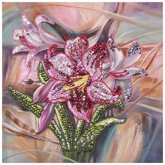 Мозаика из пайеток ВОЛШЕБНАЯ МАСТЕРСКАЯ "Лилии" (МХ-14)