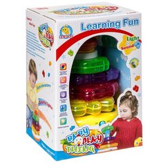 Игрушка пластик музыкальная утка - пирамидка (Б93904) Zhorya
