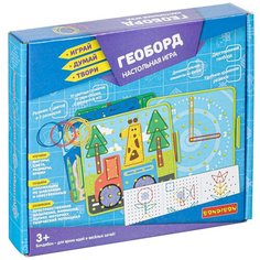 Настольная игра "ГЕОБОРД" двусторонний, Играй Думай Твори, Bondibon (ВВ4983)