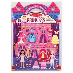 Творчество Н-р со стикерами и фоном "Принцессы" (9100) Melissa & Doug