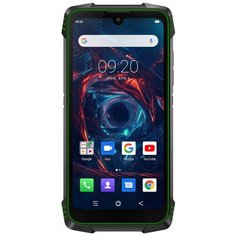 Смартфон Blackview BV6900, черный/зеленый
