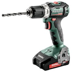 Аккумуляторная дрель-шуруповерт Metabo BS 18 L BL 2.0Ач х2 кейс