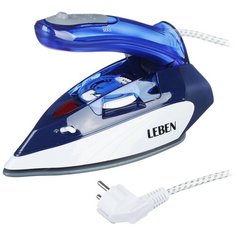 Утюг Leben 249-033 синий/белый