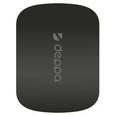 Пластина для магнитного держателя Deppa 55163 черный