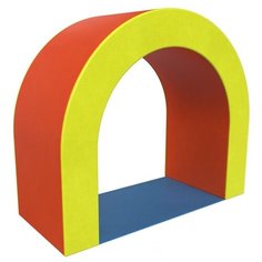 Мягкий игровой комплекс ROMANA Ворота ДМФ-МК-01.24.00, оранжевый/желтый