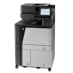 МФУ HP Color LaserJet Enterprise flow MFP M880z+, черный/белый