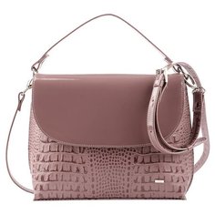 Сумка кросс-боди Esse, натуральная кожа, розовый