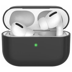 Чехол силиконовый Deppa для AirPods Pro, черный