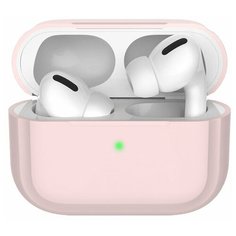 Чехол силиконовый Deppa для AirPods Pro, розовый