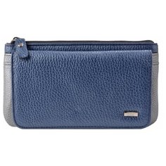 Кошелек ИНКАНТО INDIGO Esse, флотер серо-голубой/сереб, 66099