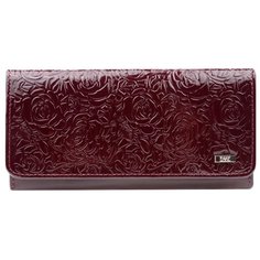 Кошелек женский Esse, ТАТА CHERRY вишня/тиснение, 65306