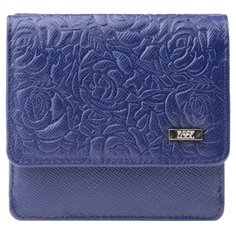 Кошелек ВАЛЛИ INDIGO Esse, кантри синий/тиснение, 70454