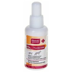 Лосьон Пчелодар Ушастик гигиенический для очистки ушей собак и кошек 50 мл