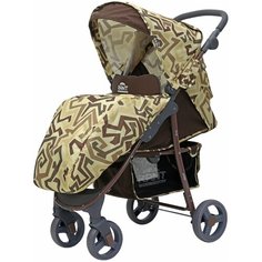 Прогулочная коляска RANT Kira Plus, labirint beige РАНТ