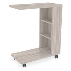 Столик приставной MEBELSON Мальта, ДхШ: 30.2 х 60.2 см, ясень шимо светлый