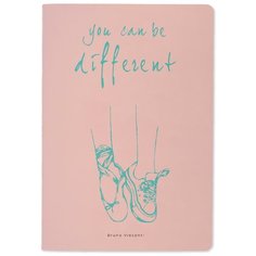 ТЕТРАДЬ А5, Bruno Visconti "BE DIFFERENT" 40л. клетка