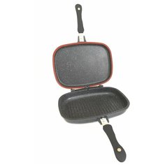 Скворода-гриль Edenberg двухсторонняя, 32 см.