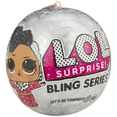 Кукла-сюрприз L.O.L. Surprise Bling Series в шаре, 8 см LOL