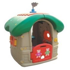 Домик BabyStyle Гриб 26628G, коричневый/зеленый