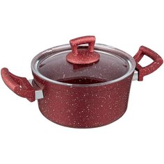 Кастрюля КАТЮША Классика 8020-300, 2.5 л, красный гранит