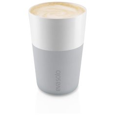 Чашки для латте 2 шт 360 мл серые Eva Solo