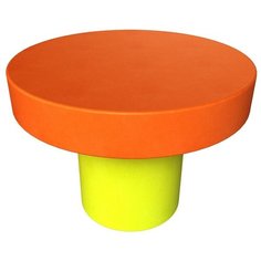 Мягкий игровой комплекс ROMANA Столик ДМФ-МК-02.35.02, оранжевый/желтый
