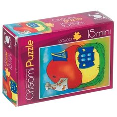 Пазл-мини 15А.2003Мои игрушки/1 4вида Домик Origami